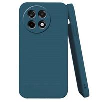 For Cover Oneplus 13R Case For Oneplus 13R Capas Shockproof Original Liquid Silicone Bumper Soft Case Oneplus 13 13R Fundas For Oneplus 13R mėlyna