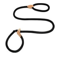 Šunų virvė su slankiojančia traukos kontrole be kilpos diržo, patvari odinė jungtis ir reguliuojama metalinė sagtis P formos naminių gyvūnų antkakliai 0.6cm-1.5m