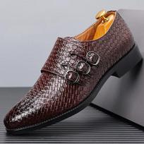 Vyriški odiniai batai Formalūs verslo bateliai vyrams Klasikiniai laisvalaikio prabangūs oficialūs batai Derby vakarėliui Oxford vyriški avalynė 39 bordinė