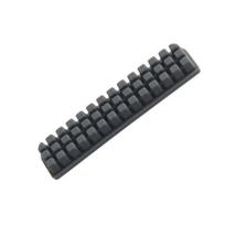 Bambu A1 Mini Silicone Nozzle Cleaning Brush & Wiper Kit for High-Temp 3D Printers For A1 gray silicone nozzle brush with adhesive