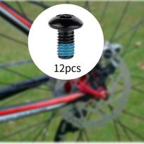 12 Pack Bicycle Disc Brake Rotor Fasteners T25 Screws for Cycling raudona