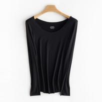 Autumn/Winter German Velvet Slim Fit Pullover: Warm, Double-Grinded, Long Sleeve, Round Neck Top in Solid Color. XL for 120-135 jin