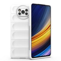 Xiaomi Poco X3 NFC dėklas Xiaomi Poco X3 X4 X5 Pro 5G X3 NFC dangtelis Odai draugiškas smūgiams atsparus silikoninis TPU telefono dėklas Poco X3 NFC Poco X3 NFC balta