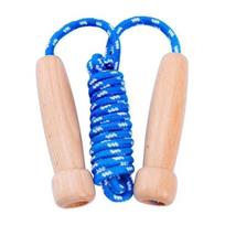 Jump rope - Ecological - Children - Wooden handles - Adjustable - Fitness