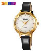 Stylish and simple women's watch round pointer women's watch personalized waterproof women's quartz watch