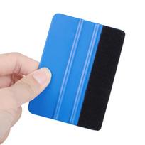 1/10 vnt. 10x7cm Automobilio vinilo anglies pluošto langų ledo valiklis Valymas Plovimas Automobilio grandiklis su veltiniu Vyniojimo įrankis Plėvelė