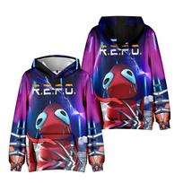 HOT Fashion Game REPO Hoodies Autumn Long Sleeve Unisex Harajuku Pullovers Streetwear Funny Clothes Sweatshirt XS black