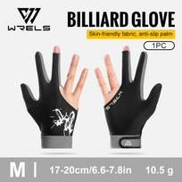 1Pc Three Fingered Billiard Gloves Pool Snooker Glove for Men Women Fits Both Left and Right Hand Billiard Accessories M pilka spalva
