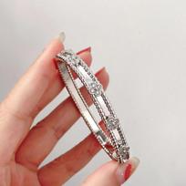 New Fashion Narrow Edition Kaleidoscope Bracelet Women's Fashion Versatile Jewelry brown