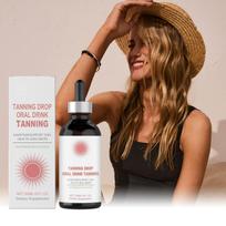Įdegio juodas savaiminio juodumo vandeniui atsparus ilgalaikis „Black Summer Beach“ drėkinamasis kremas 60 ml One Size balta
