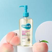 Dermabee Daily Moisture Body Oil 300ml (Peach Flavor)