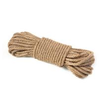 Džiuto virvė Rišimo virvė Rankų darbo Pinta Kanapinė virvė Katės laipiojimo rėmas „Pasidaryk pats“ medžiaga Virvė Retro stiliaus dekoracija Khaki * 6mm * 10m 120g
