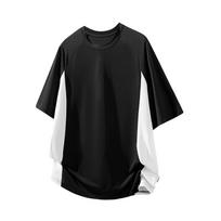 9XL Summer Half Sleeve Men's Round Neck Ice Silk T-shirt Sports and Leisure Running Top Lightweight Breathable Fitness Short Sleeve T-shirt 9XL juoda