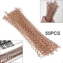 50/100Pcs Dent Pulling Wavy Wires Puller Welding Spot Wave-wires for Car Body Repair 50 PCS