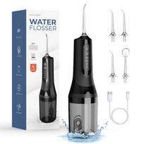 New C1 Portable Electric Dental Flusher Oral Cleaning Care Water Dental Floss Household Whitening Scrub