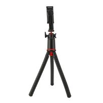 Flexible Tripod Portable Multifunctional Flexible Phone Stand with Phone Clip Remote Control for