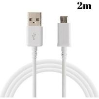 Cable for Samsung Galaxy A10,A6-A7-J6 2018,A3-A5-J7-J5-J3 2016-2017,S7-Micro USB Charger Cable Measures 2 Meters [Phonillico®]