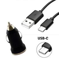 [Compatible Xiaomi MI 5-5S-5X-6X-8-8PRO-8LITE-A1-A2-MIX2-POCOPHONE] 1 Meter USB-C Type Cable + Black Car Charger [Phonillico®] juoda