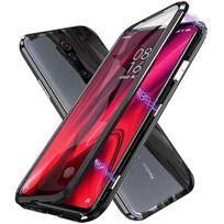Coque de Protection - E.F.CONNECTION - Redmi 9 - Verre Trempé 9H - Protection 360° - Noir