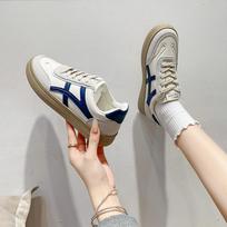 Popular German training shoes sports shoes 2024 new Forrest Gump shoes women's little white shoes women's versatile casual board shoes women's shoes 35 mėlyna