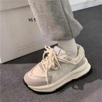 Forrest Gump platformos tėčio batai moteriški universalūs pavasario ir vasaros 2025 nauji nišiniai studentiški lengvi kasdieniai sportiniai batai 50 1.2m pair of shoelaces smėlis