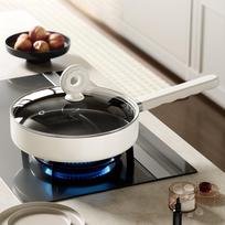 Camping Frying Pan Fry Non Stick Gift with Lid Kitchen Cookware for Fishing Outdoor 22cmx5cm