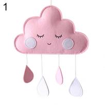 Debesis Lietaus lašas Pakabinamas papuošalas Kūdikio lovelės palapinės pakabukas Vaikų kambario dekoras