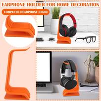 Headphone Stand,Headphone Stand For Desk,Suitable For All Headphone Stands One Size oranžinė