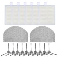 For Vyzzle D10 Vacuum Cleaner Spare Parts Set with Mop Cloths and Filters A