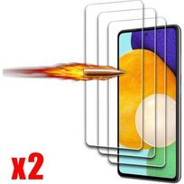 Tempered Glass Screen Protector for Samsung Galaxy A52s 5G - 2 Pieces - Transparent - PROSHOP skaidri