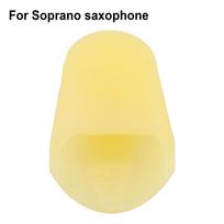 Muzikos pūstuko dangtelis Saksofonas Klarnetas Lengvas montavimas Yellow S Size