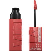 Maybelline SuperStay Vinyl Ink skystas lūpdažis, persikinis