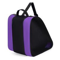 Large Capacity Skates Shoes Storage Bag Breathable Ice/Inline/Roller Skate Carry Bag Kids Inline Skates Pouches black