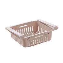 Retractable Kitchen Fridge Organizer Slide Under Shelf Drawer Box Rack Holder AVE abrikosas
