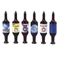 6 VNT Mini Alaus Buteliuko Golfo Tee Plastikiniai Juokingi Golfo Tee Rinkinys Unikali Golfo Dovana Vyrams ir Moterims