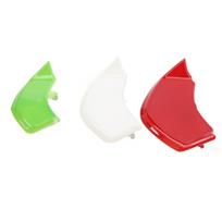 Front Horn Cover Trim Lighting Front Tie Belts Airvent Inflow Duct Decoration Cover Replacement for balta/žalia