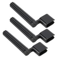 3Pcs Guitar String Winder Pin Peg Puller Tool Accessory Set Kit for Electric Acoustic UkuleleBlack juoda