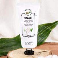 Jigott Snail Moisture Foot Cream – Repairing & Hydrating for Dry Feet 1 ea white