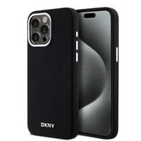 Dkny Dkhmp15Xsmchlk Iphone 15 Pro Max6.7 Czarny/Black Hardcase Liquid Silicone Small Metal Logo Magsafe
