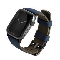 Uniq Linus Strap Apple Watch Series1/2/3/4/5/6/7/8/9/Se/Se2/Ultra/Ultra 2 42/44/45/49Mm. Airosoft Silicone Blue/Nautical Blue