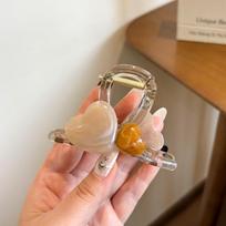 2024 Elegant Biscuit Shark Hair Clip for Women