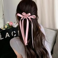 Lystrfac Ballet Style Ribbon Hair Bow Hairpin for Women Girls Back Head  Hair Clips Headdress Fashion Hair Accessories