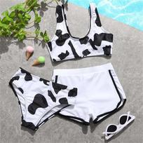 Toddler Baby Gir Swimwear Watermelon Striped Swimsuit Bathing Beach Romper 160 balta