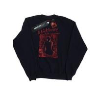 A Nightmare On Elm Street Womens/Ladies Freddy Silhouette Sweatshirt M juoda