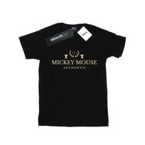 Disney Womens/Ladies Mickey Mouse Authentic Cotton Boyfriend T-Shirt L juoda