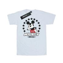 Disney Mens Mickey Mouse Unbeatable T-Shirt XXL balta