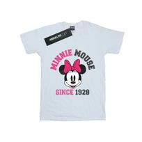 Disney Mens Mickey Mouse Since 1928 T-Shirt S balta