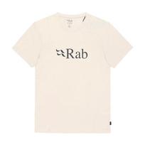 Rab STance Logo Men S T ShirT Qcb 08 Ecru QCB-08 ECRU (S)