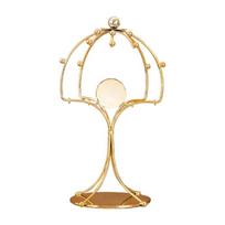 Fashion Tiara-Crown Headband Display Rack Gold Metal Princess Crown Stand Holder Crystal Headbands Storage Organizer M