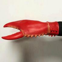 1Pair of Anime-themed Lobster Claws with Cute Mittens, Suitable for Halloween Role-playing and Fancy Dress Parties
